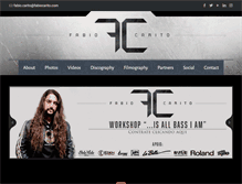 Tablet Screenshot of fabiocarito.com